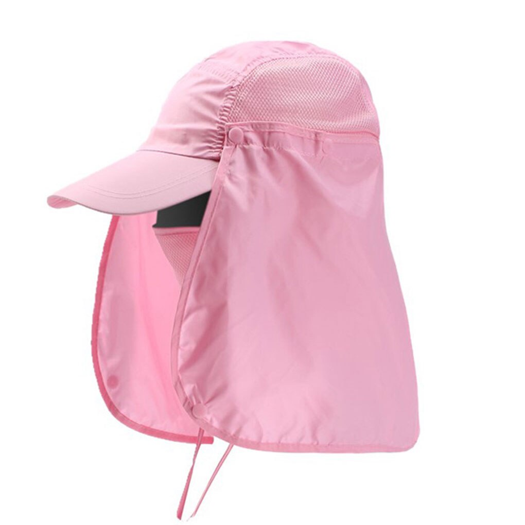야외 태양 모자 자외선 보호 귀 플랩 목 커버, 낚시 사냥 하이킹 모자 남여 레저 모자